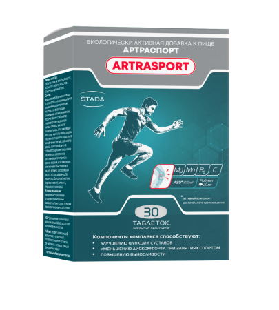 АРТРАСПОРТ табл. п/о 1400 мг №30