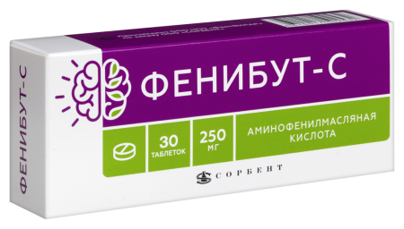 ФЕНИБУТ-С 0,25 N30 таб