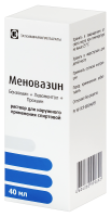 МЕНОВАЗИН р-р 40мл  Татхимфарм