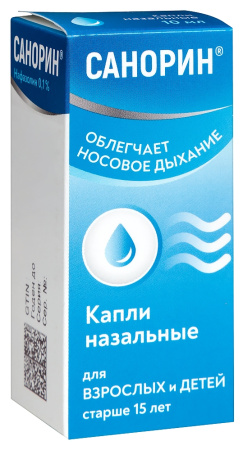 САНОРИН капли 0,1% 10мл #^^