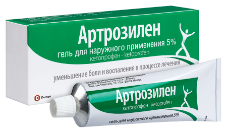 Артрозилен гель д/нар. прим. 5% туба 50г