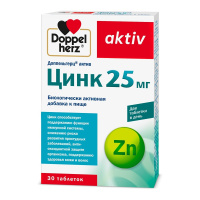 ДОППЕЛЬГЕРЦ АКТИВ Цинк 25мг табл. 360 мг №30
