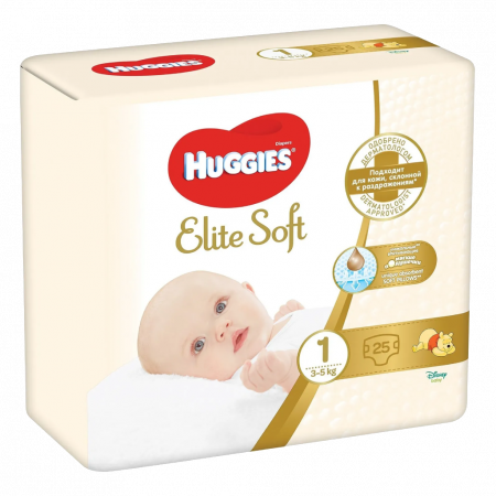 ХАГГИС подгуз ELITE SOFT 1/3-5кг №20