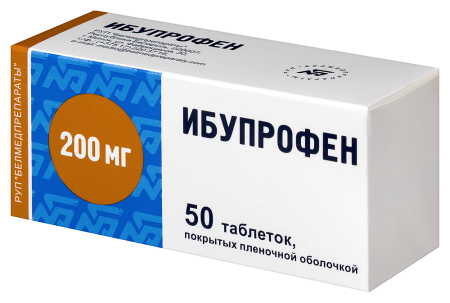 ИБУПРОФЕН таб 200мг N50  Белмедпрепараты