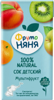 ФРУТОНЯНЯ СОК Мультифрукт 500мл