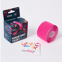 БИНТ эласт КИНЕЗИО-ТЕЙП KINEXIB PRO 5смх5м розовый