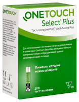 ТЕСТ-ПОЛОСКИ к глюкометру ВАН ТАЧ Селект Плюс N100