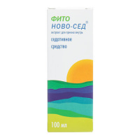 ФИТО НОВО-СЕД 100МЛ ФЛАК/КАП ЭКСТРАКТ Д/ПРИЕМА ВНУТРЬ