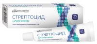СТРЕПТОЦИДА мазь 10% 25г  Усолье-Сибирский ХФ