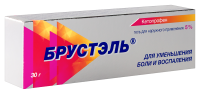 Брустэль гель д/наружн. прим. 5% 30г N1