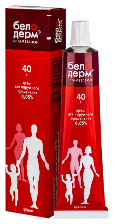 БЕЛОДЕРМ 0,05% 40,0 КРЕМ