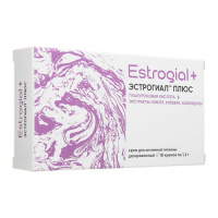 ЭСТРОГИАЛ ПЛЮС крем д/интим гигиены дозированный N10