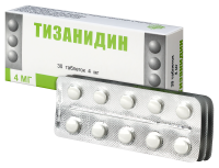 ТИЗАНИДИН таб 4мг №30  Березовский ФЗ