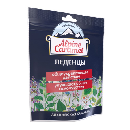 Карамель альпийская/alpine caramel леденцы 75г