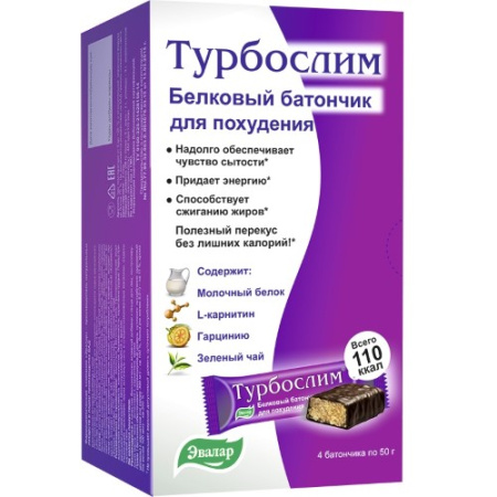 ТУРБОСЛИМ БАТОНЧИК 50г №4 #^^