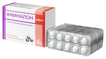 АМИНАЛОН таб 250мг N100  Борисовский