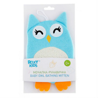 РОКСИ Мочалка-рукавичка Baby Owl RBS-003