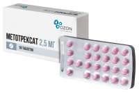 МЕТОТРЕКСАТ таб 2,5мг N50  Озон