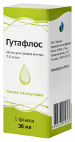 ГУТАФЛОС капли д/пр внутрь 7,5мг/мл 30мл №1