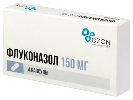 ФЛУКОНАЗОЛ капс 150мг N4  ОЗОН