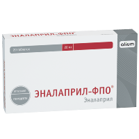 ЭНАЛАПРИЛ-ФПО таб 20мг N20 #