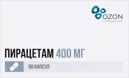 ПИРАЦЕТАМ капс 400мг N60  ОЗОН