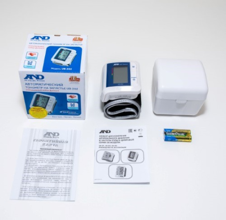 ТОНОМЕТР АНД UB-202 автом (на запястье) #