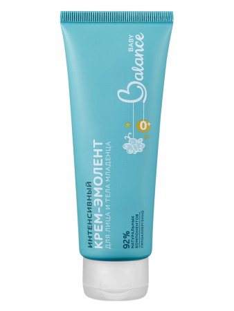 BABY BALANCE Интенсивный крем-эмолент для лица и тела младенца 75мл