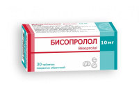 БИСОПРОЛОЛ таб 10мг N30  Борисовский