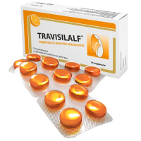 ТРАВИСИЛАЛЬФ леденцы со вкусом Апельсина №16