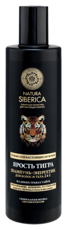 НАТУРА СИБЕРИКА MAN Шампунь д/волос-тела Ярость тигра 250мл