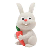 ЛАББИ (16628) Игрушка д/купания Зайчик-Пищалка