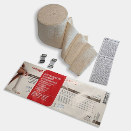 БИНТ эластичный ЛАУМА Модель 6 МР 8см х 5,0м