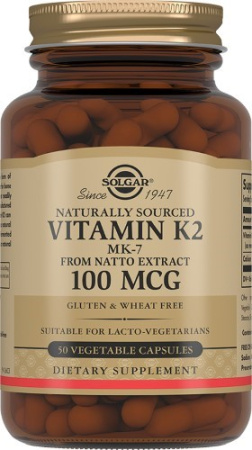 СОЛГАР ВИТАМИН К2 капс №50