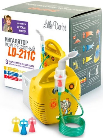 ИНГАЛЯТОР LITTLE DOCTOR LD-211C (компресс)
