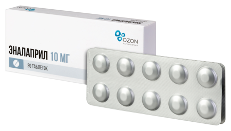 ЭНАЛАПРИЛ таб 10мг N20  ОЗОН