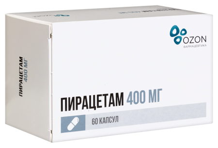 ПИРАЦЕТАМ капс 400мг N60  ОЗОН