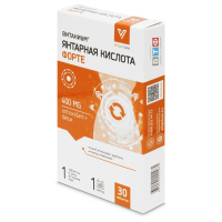 ЯНТАРНАЯ КИСЛОТА ФОРТЕ ВИТАНИУМ N30 табл массой 800мг