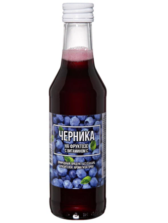 БИОИНВЕНТИКА СИРОП Черника (фруктоза) 250мл