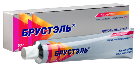 Брустэль гель д/наружн. прим. 5% 50г N1