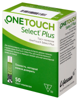 ТЕСТ-ПОЛОСКИ к глюкометру ВАН ТАЧ Селект Плюс N50