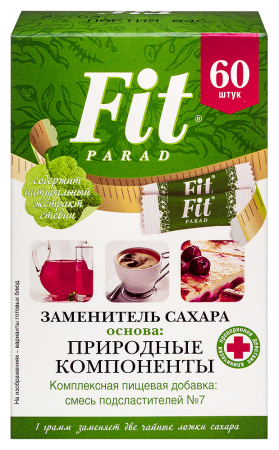 ПОДСЛАСТИТЕЛЬ ФИТПАРАД №7 1г №60