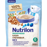 НУТРИЛОН КАША молочная Гречневая Grains & Milk 200г