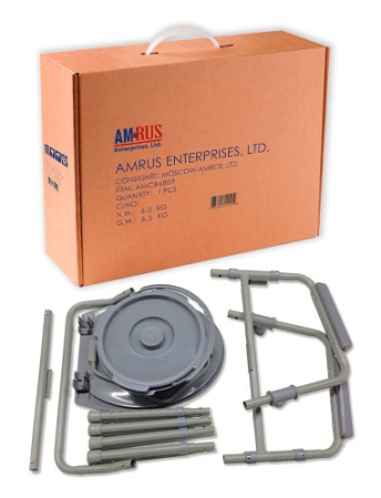 КРЕСЛО-ТУАЛЕТ AMRUS AMCB6809 #