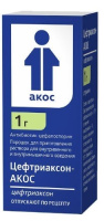 ЦЕФТРИАКСОН-АКОС 1г фл №1  Синтез