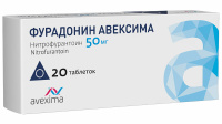 ФУРАДОНИН АВЕКСИМА таб 50мг N20  Ирбитский #