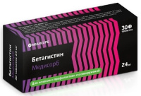 БЕТАГИСТИН таб 24мг N30  Медисорб