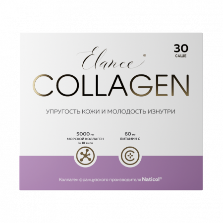 ELANCE КОЛЛАГЕН пакет-саще массой 5254мг №30