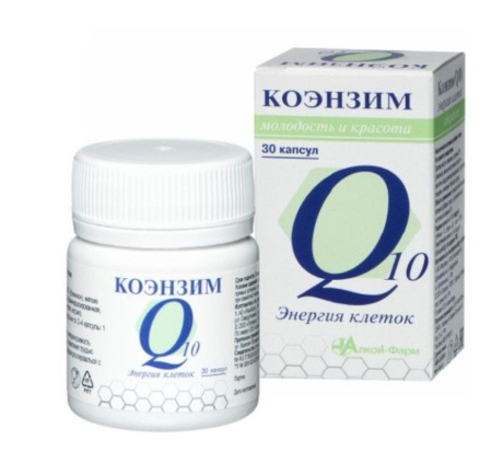 КОЭНЗИМ Q10 ЭНЕРГИЯ КЛЕТОК капс N30