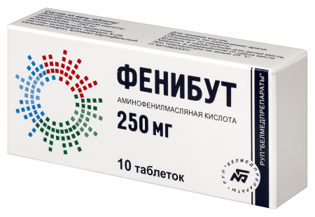 ФЕНИБУТ таб 250мг N10  Белмедпрепараты